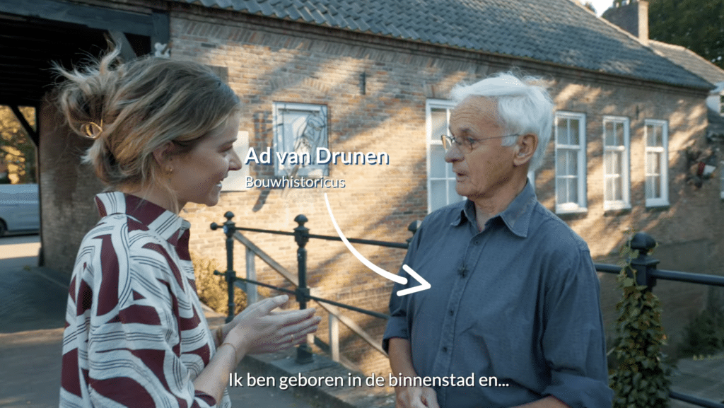 Presentatrice documentaire bouwhistorie