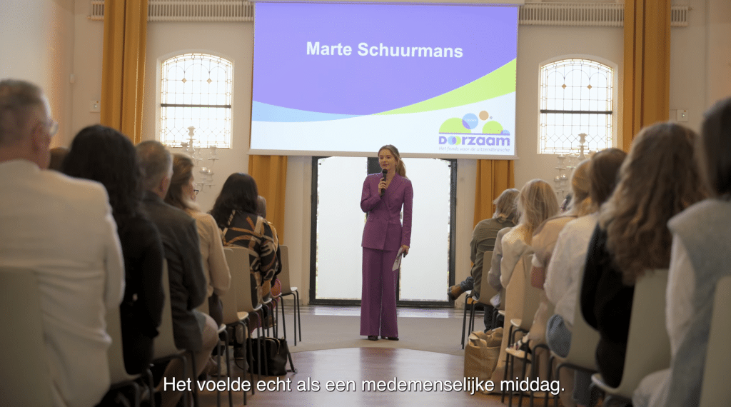 Dagvoorzitter Doorzaam Congres
